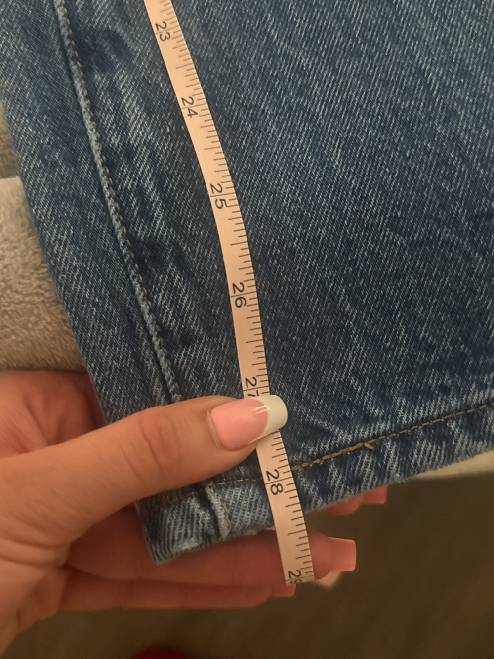 Levi's Women’s Straight Leg Jeans - Dark Indigo Blue - Picture 7 of 7